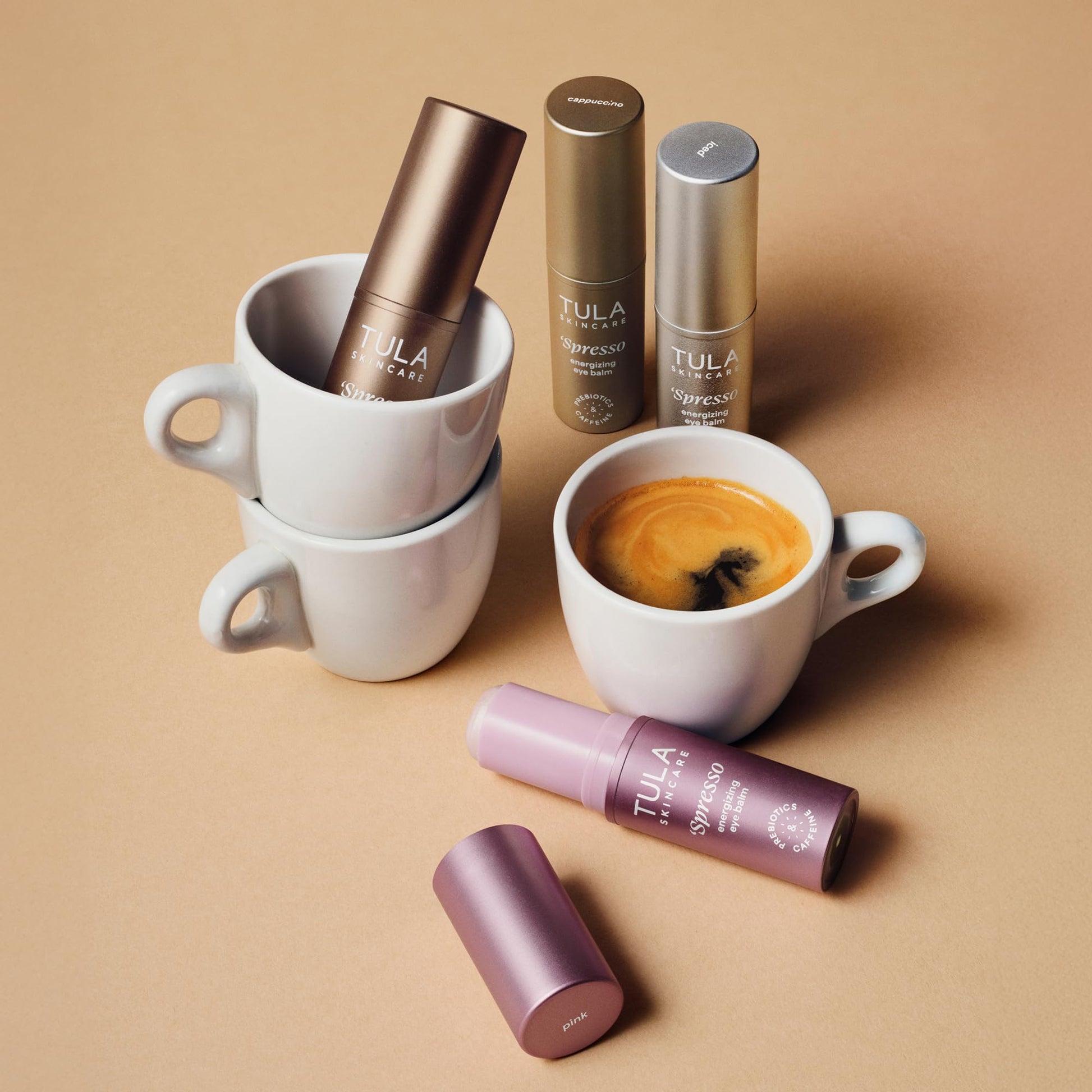 TULA Skin Care ‘Spresso Energizing Eye Balm, Gold Glow - Energizing & Hydrating Caffeine Under Eye Treatment for Dark Circles, Portable and Perfect to Use On-the-go, 0.35 oz. TULA Au supplements
