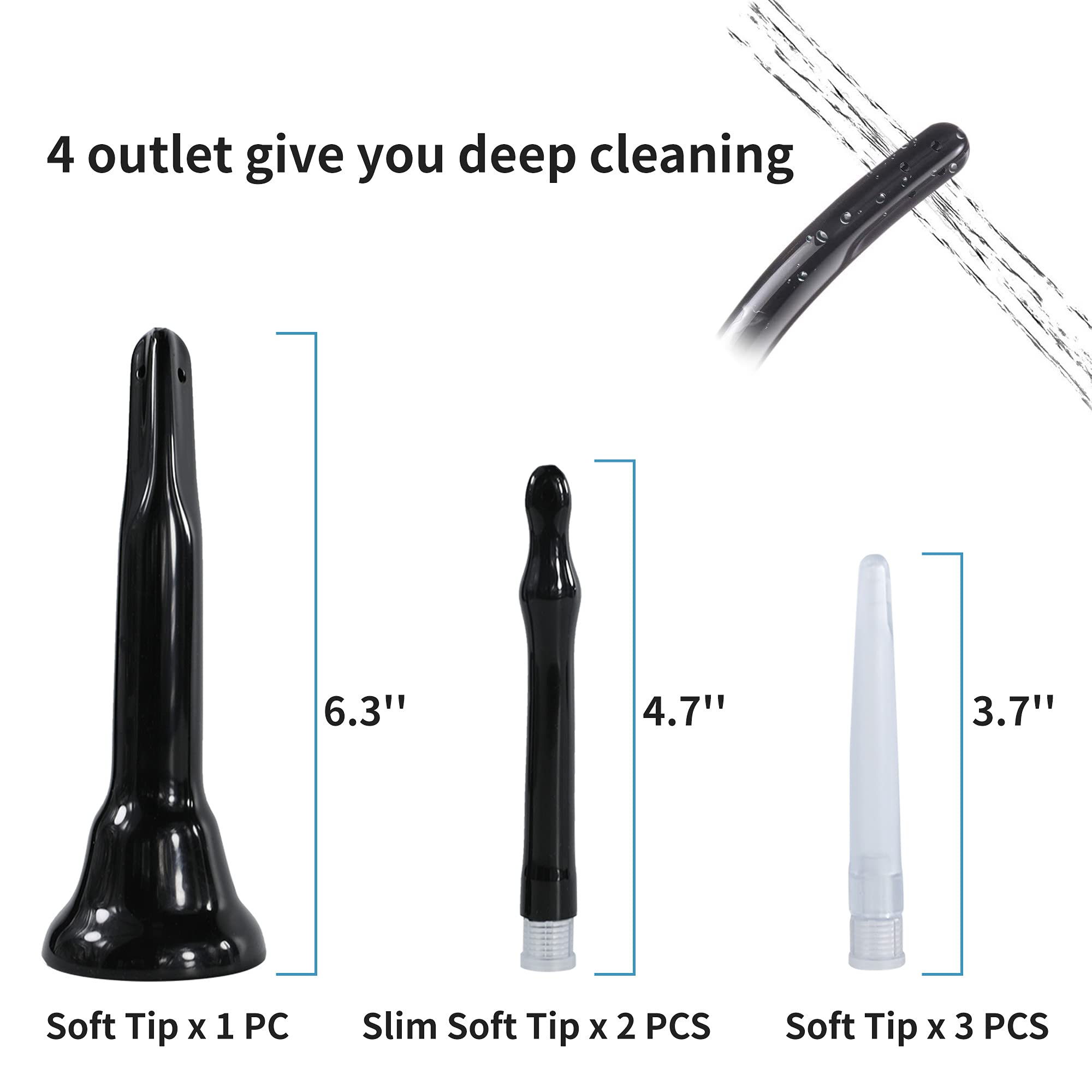 TopQuaFocus 14.5OZ Large Enema Bulb Kit Douche Bulb for Men Women Colon Cleaning Feminine TopQuaFocus Au supplements