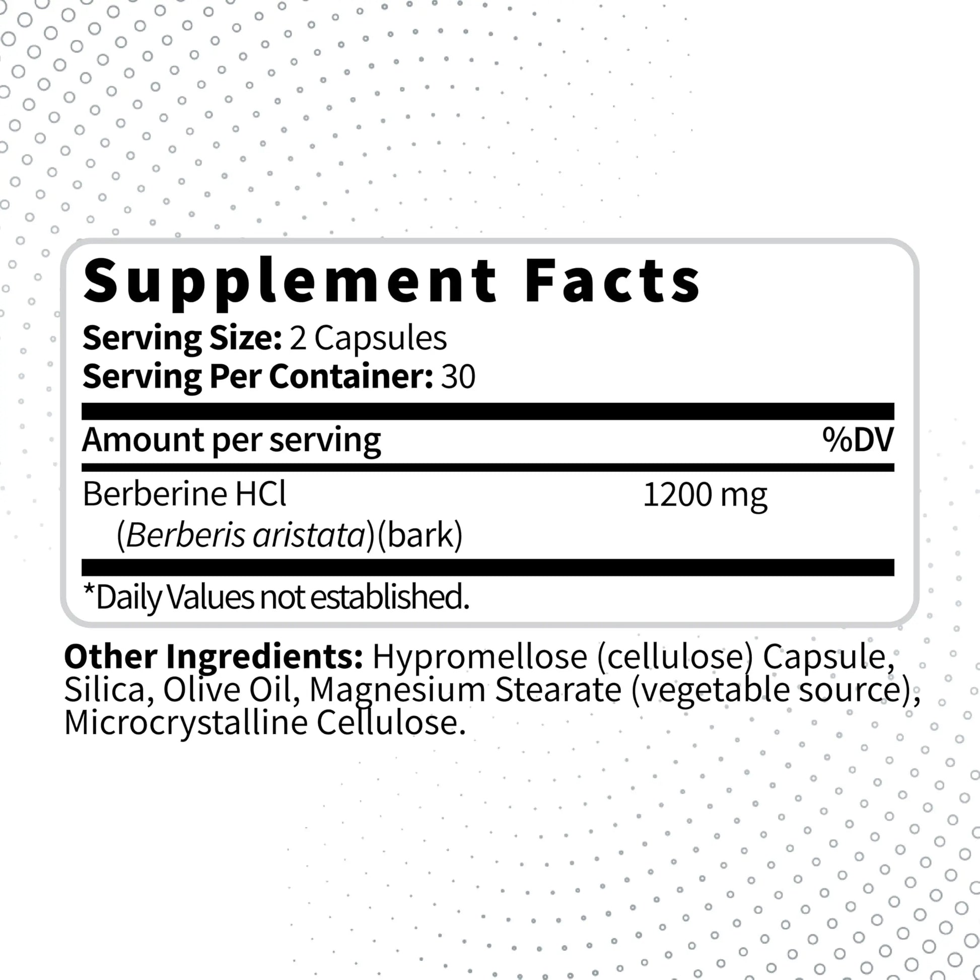 Type Zero Berberine HCL 1200mg 60 Capsules - Clean, Non-GMO, Gluten Free Supplement Type Zero Au supplements