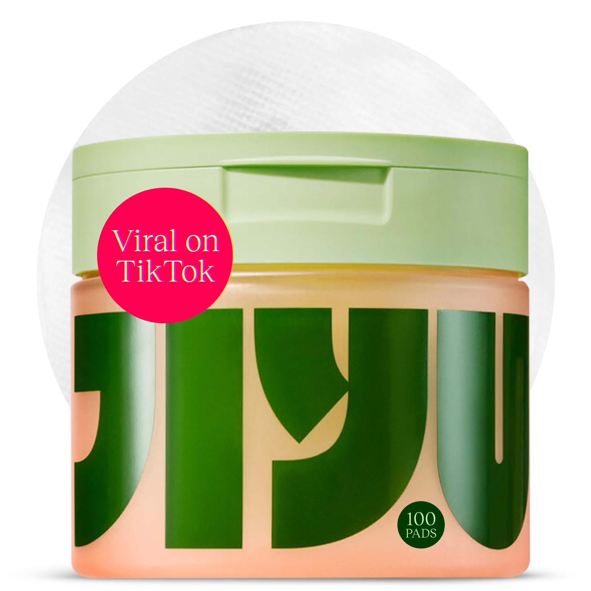 JiYu Toning Polish Pads - Korean Skincare for Dark Spots, Wrinkles & Dull Skin - Hydrating Facial Treatment with Snail Mucin, Niacinamide, Peptides & Centella - 100 Count JiYu Au supplements