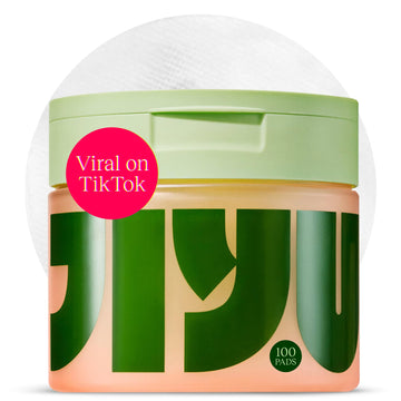 JiYu Toning Polish Pads - Korean Skincare for Dark Spots, Wrinkles & Dull Skin - Hydrating Facial Treatment with Snail Mucin, Niacinamide, Peptides & Centella - 100 Count JiYu Au supplements
