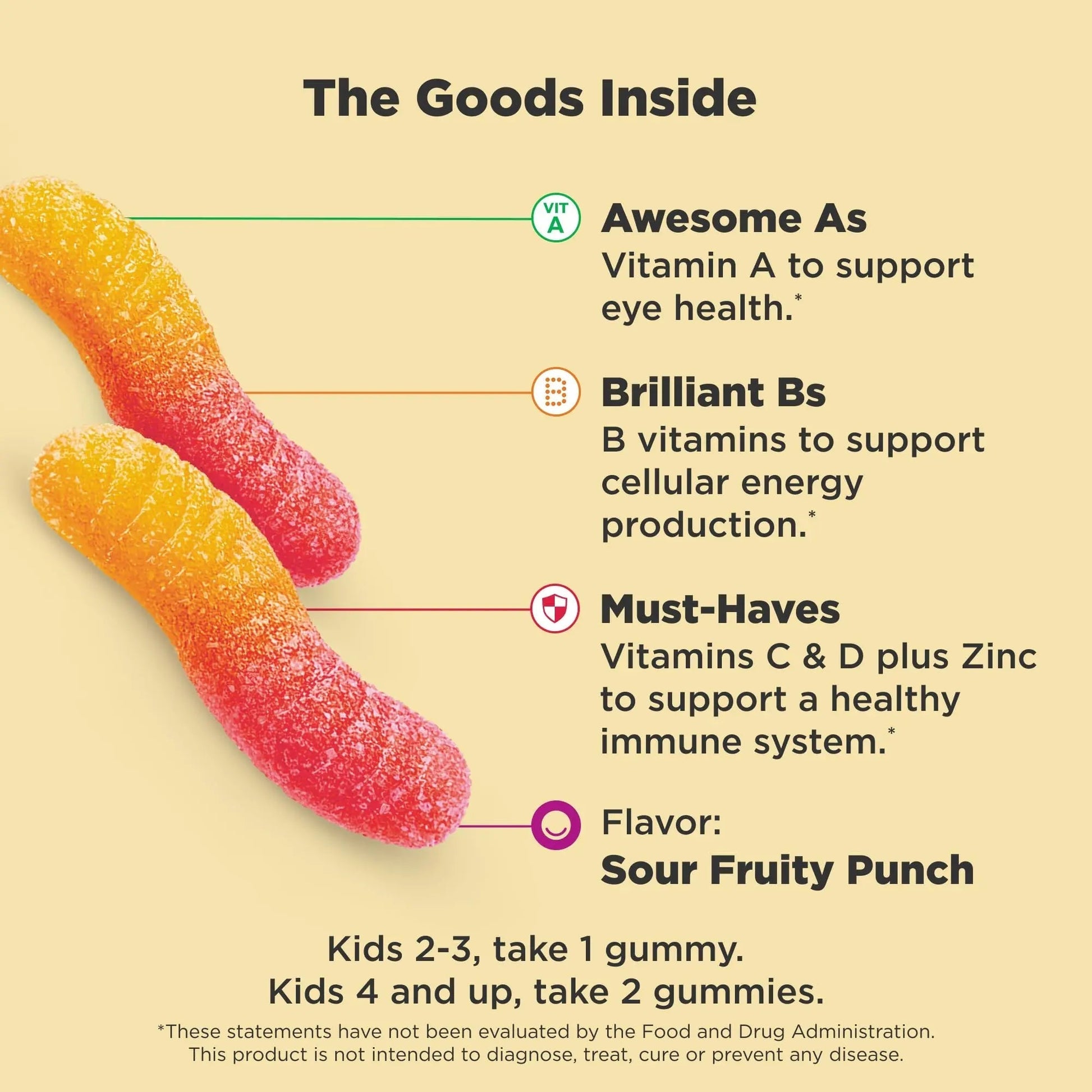 OLLY Kids Multivitamin Gummy Worms, Overall Health and Immune Support, Vitamins and Minerals A, C, D, E, Bs and Zinc OLLY Au supplements
