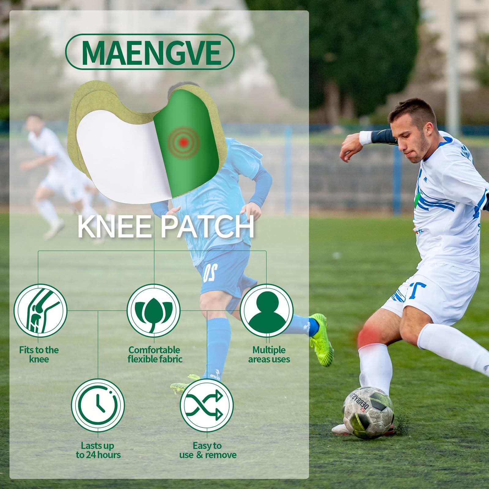 Knee Patch 72 Pcs, for The Relief of Muscle Pain in Joints, Neck and Shoulders, Long-Lasting Warm Knee Patches Maengve Au supplements