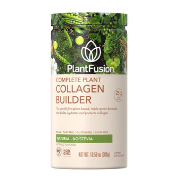 PlantFusion Vegan Collagen Powder - Plant Based Collagen Protein Powder For Muscle & Joints, Hair, Skin & Nails - Keto, Gluten Free, Soy Free, Non-Dairy, No Sugar, Non-GMO - Unflavored 10.58 oz PlantFusion Au supplements