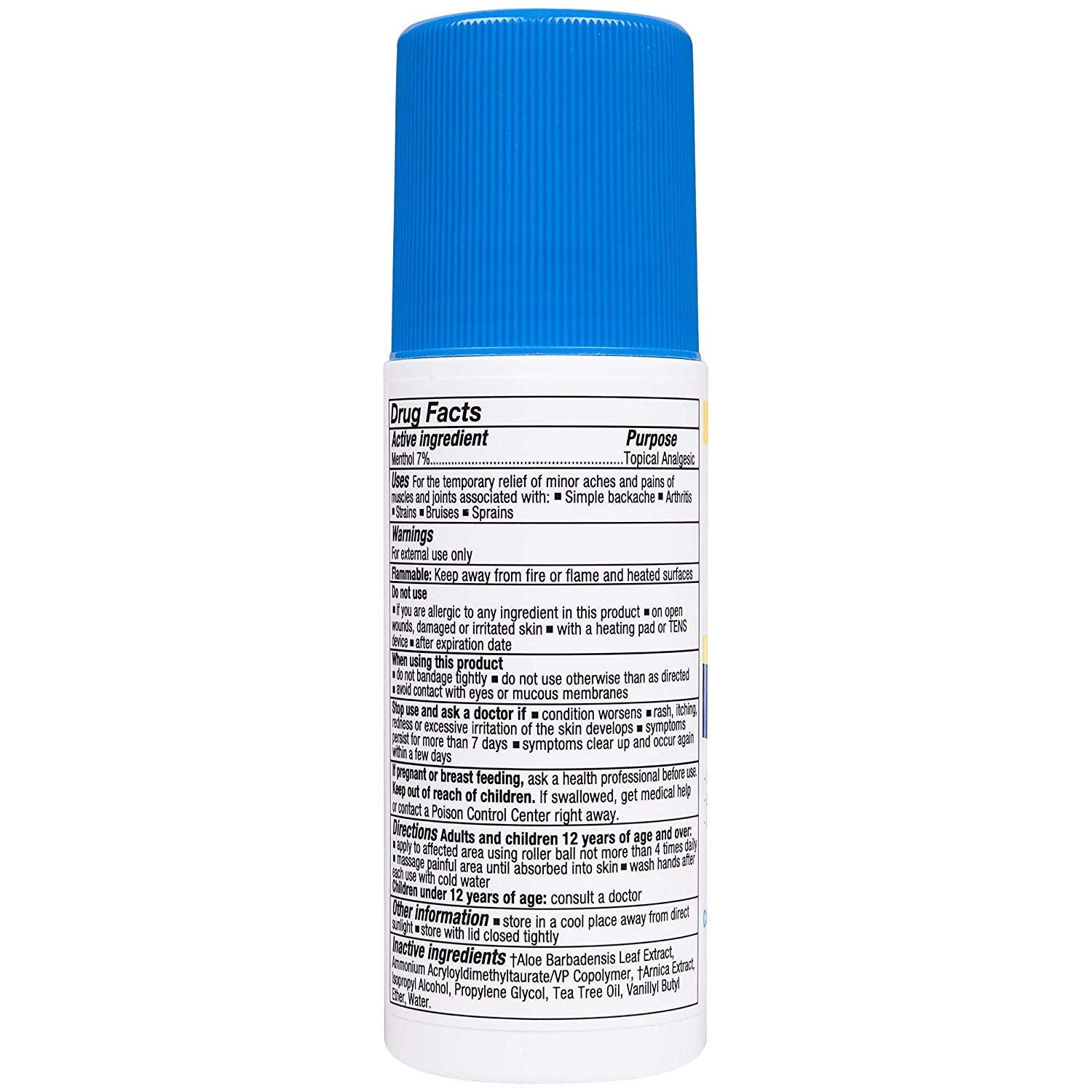 Zim's Max Freeze Pain Relief Roll On, 3 Ounces each (Value Pack of 8) Kaxilu Au supplements