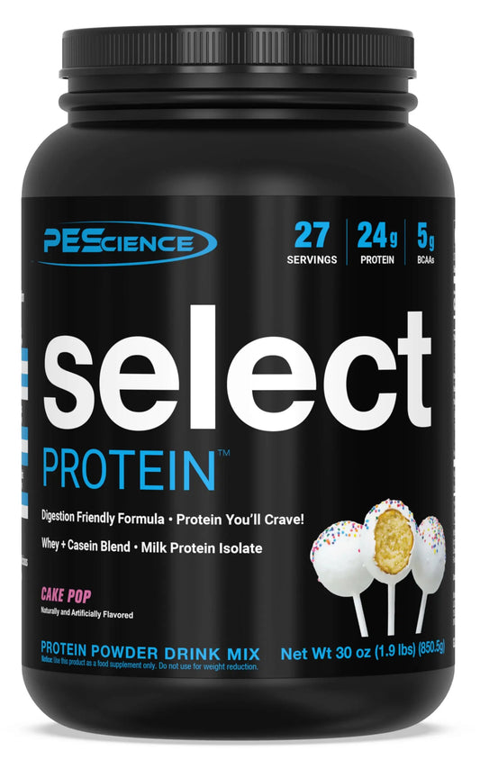 PEScience Select Low Carb Protein Powder, Cake Pop, 27 Serving, Keto Friendly PEScienceAU supplements