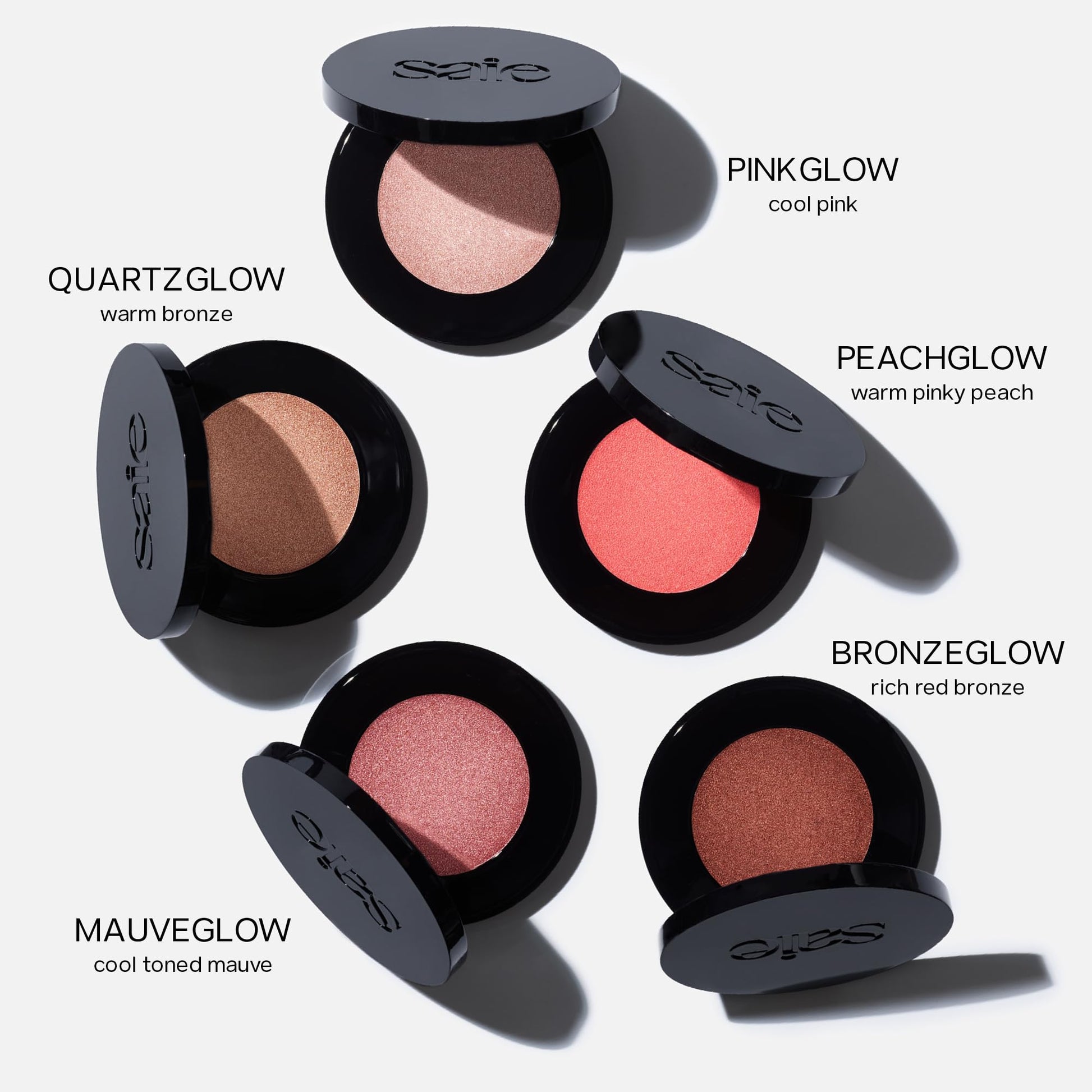 Saie Glow Sculpt Multi-Use Highlighter + Cream Blush - Lightweight Highlighter Makeup with Hyaluronic Acid + Micropearl for Radiant, Glowing Skin - Mauveglow (.02 oz) Saie Au supplements