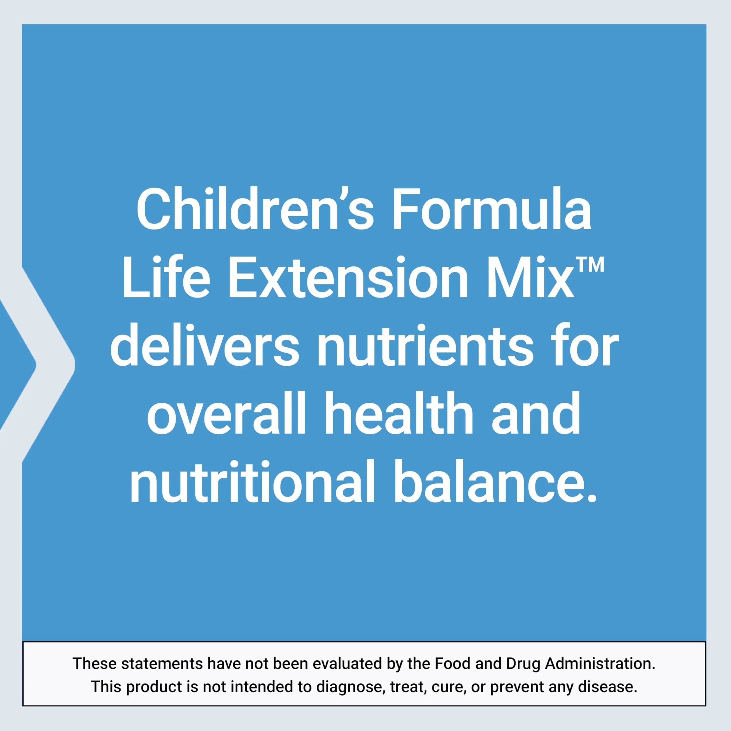 Life Extension Children's Formula Mix™, multivitamin for Kids, 18 Essential Vitamins and Minerals Life Extension Au supplements