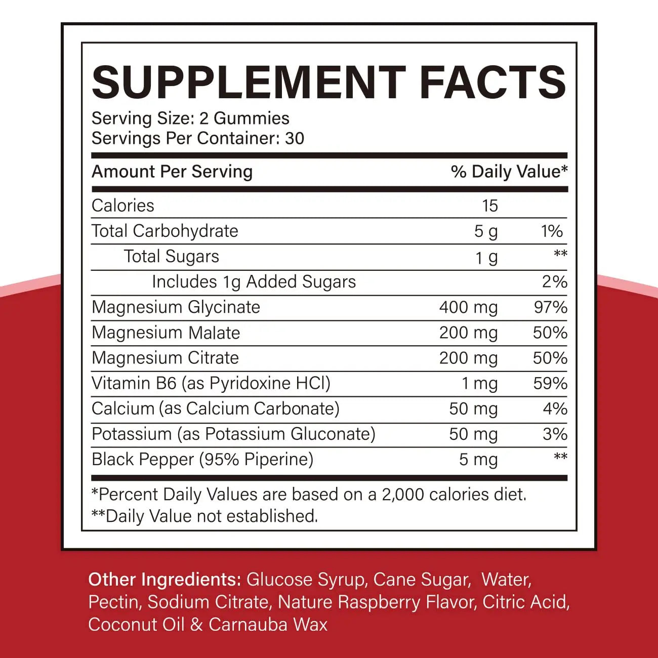 Cofure Triple Magnesium Complex 900 mg, Magnesium Glycinate, Citrate, Malate with Potassium, Calcium, Vitamin B6 for Calm & Sleep - Vegan, Non-GMO, Gluten Free - 120 Raspberry Gummies for Adults Cofure Au supplements