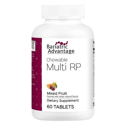 Bariatric Advantage Chewable Multi RP Multivitamin - for Bariatric Surgery Patients - with Iron, Copper, Vitamin C, A, Zinc & More Bariatric AdvantageUS supplements