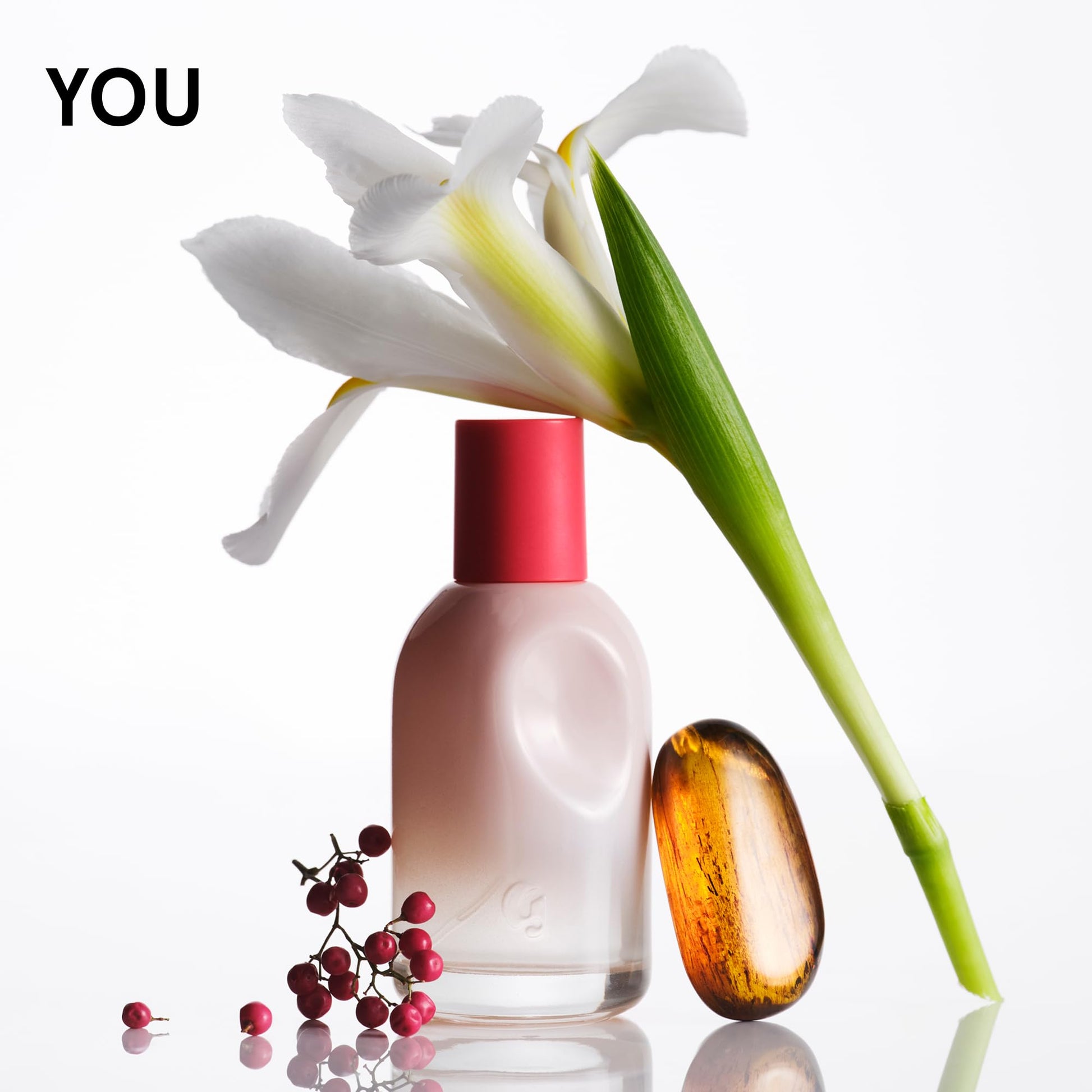 Glossier You Mini Wardrobe Fragrance Set - 4 Unisex Travel Size Eau de Parfum for Women & Men - Skin-Scent Enhancer Perfume Sampler, Smells Different on Everyone - You, Fleur, Doux, Rêve - 1.5ml Each Glossier Au supplements