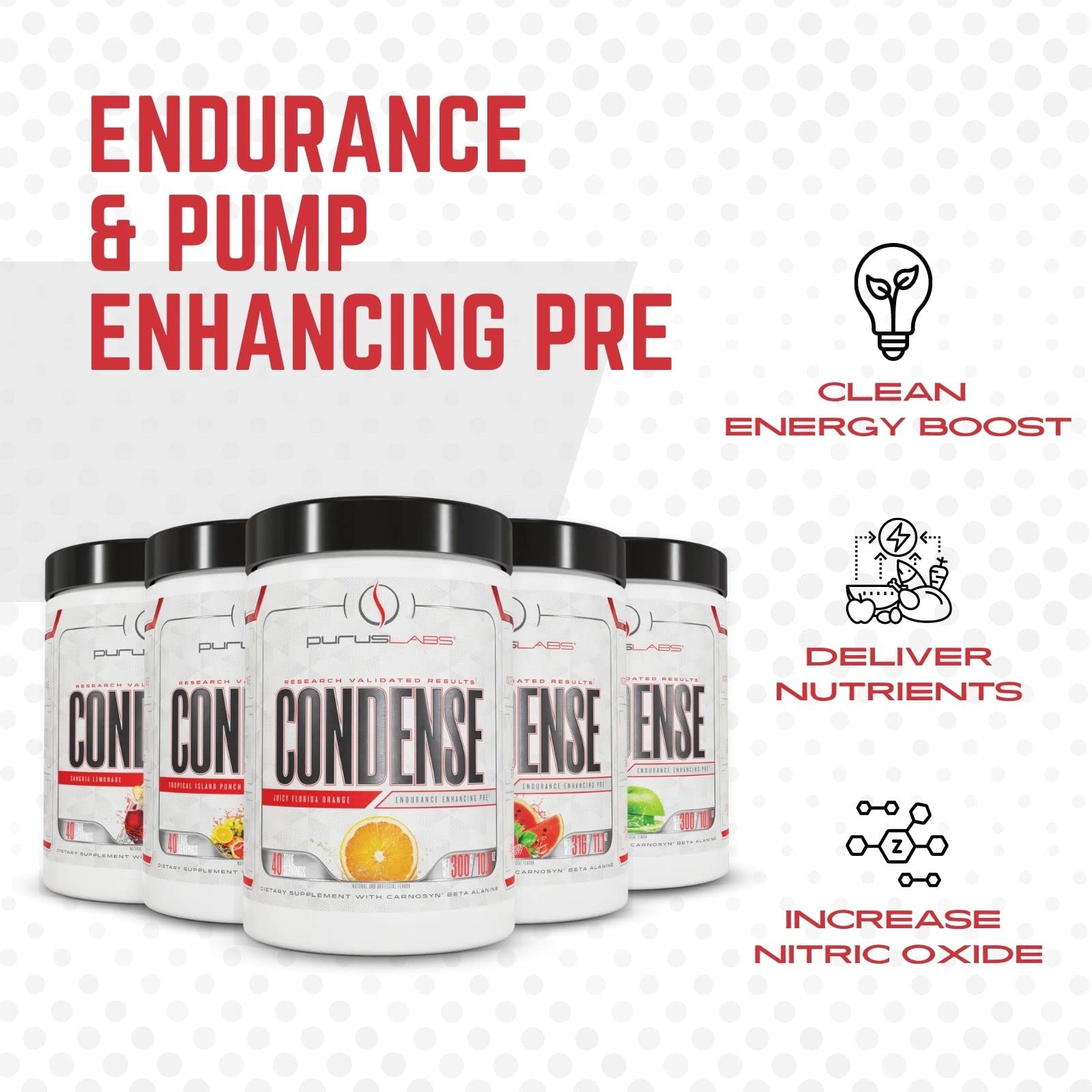 Purus Labs CONDENSE PreWorkout Powder, 40 Servings (Crisp Green Apple) Purus Labs Au supplements