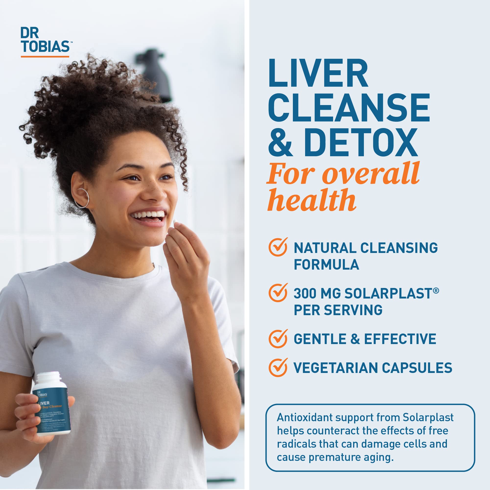 Dr. Tobias Liver 21 Day Cleanse, Herbal Liver Detox Cleanse with Solarplast, Artichoke Dr. Tobias Au supplements