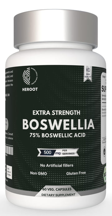 Heroot Boost Joint Mobility with 75% Extra Strength Boswellia Serrata Extract, 120 Capsules Heroot Au supplements