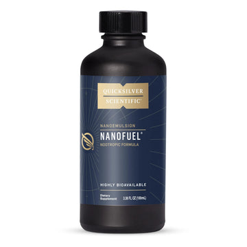Quicksilver Scientific NanoFuel - Energy Support - Nootropic Formula Designed to Support Focus + Productivity (3.38oz / 100ml) Quicksilver Scientific Au supplements