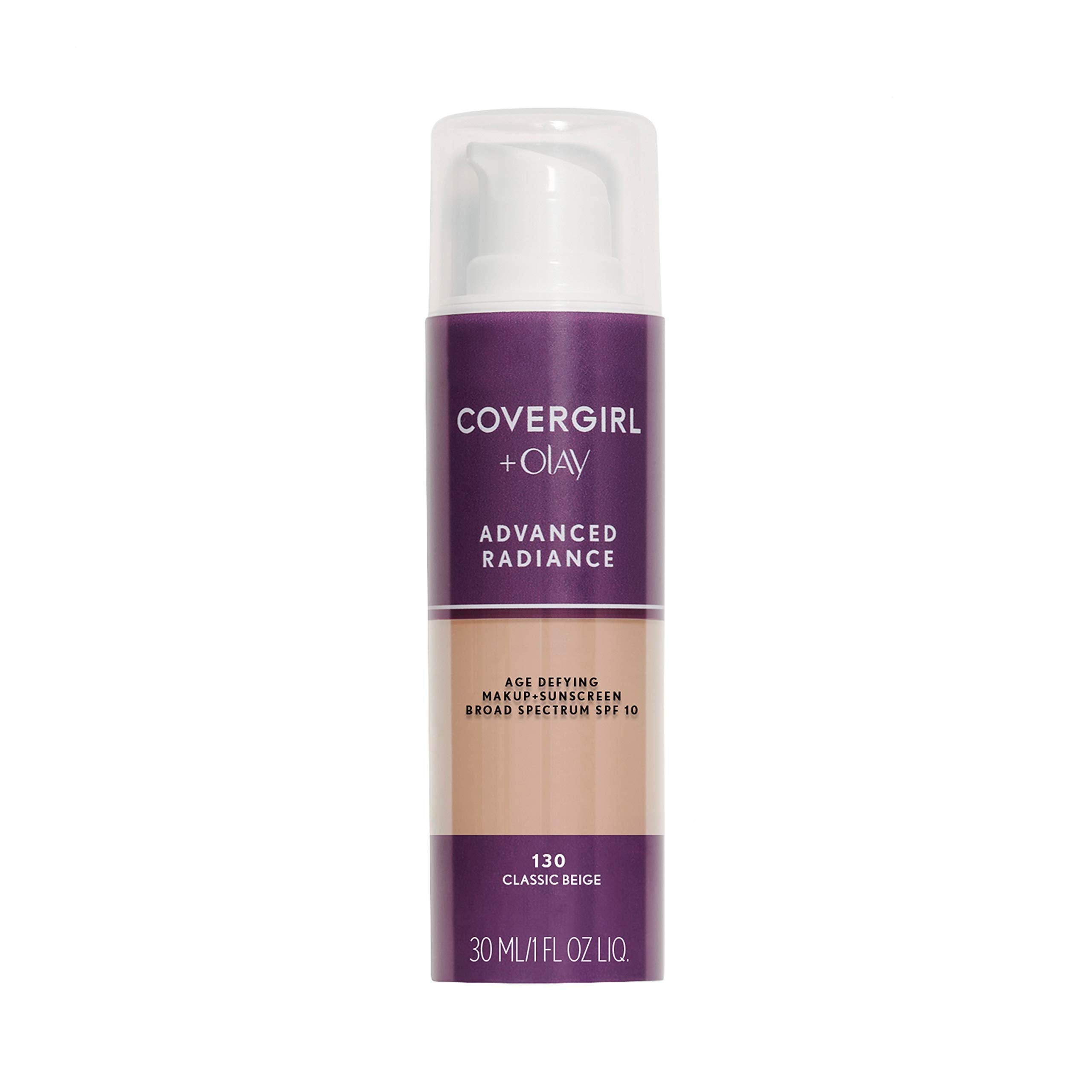 COVERGIRL Advanced Radiance Age-Defying Foundation Makeup, Classic Beige, 1 oz (Packaging May Vary) COVERGIRL Au supplements