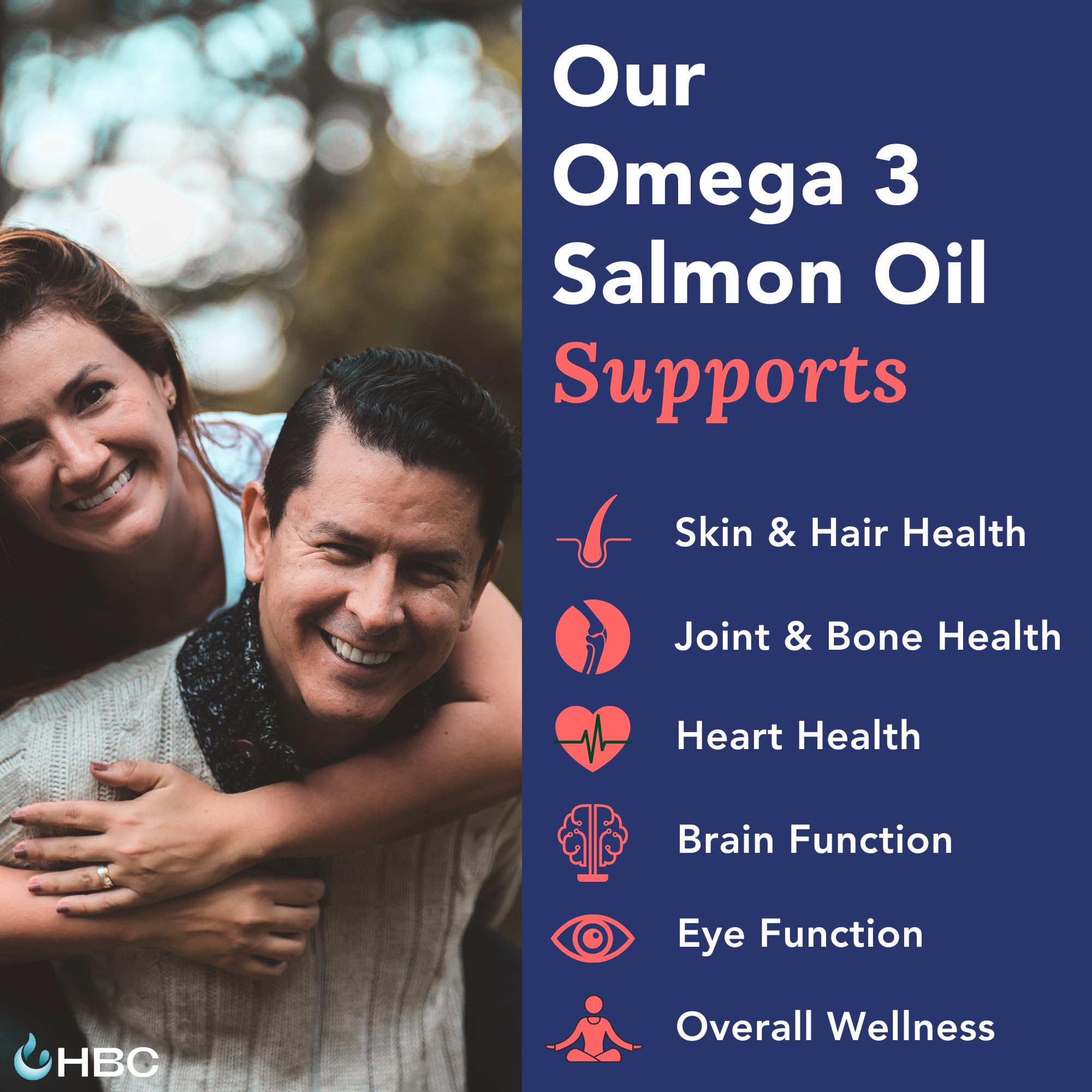 High Strength Omega 3 Fish Oil - 1000mg, Norwegian Salmon Oil with EPA & DHA, No Burping or Aftertaste, Omega 3 Fatty Acids Supplement for Eye, Brain & Heart, Triglyceride Form - 180 Capsules Hofseth BioCare Au supplements