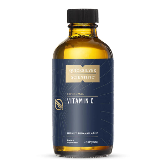 Quicksilver Scientific Liposomal Vitamin C - 1000mg Buffered Liquid Vitamin C Supplement - Immune + Antioxidant Support - Liposomes for Superior Absorption - Vegan + Non-GMO (4oz / 120ml) Quicksilver ScientificAU supplements