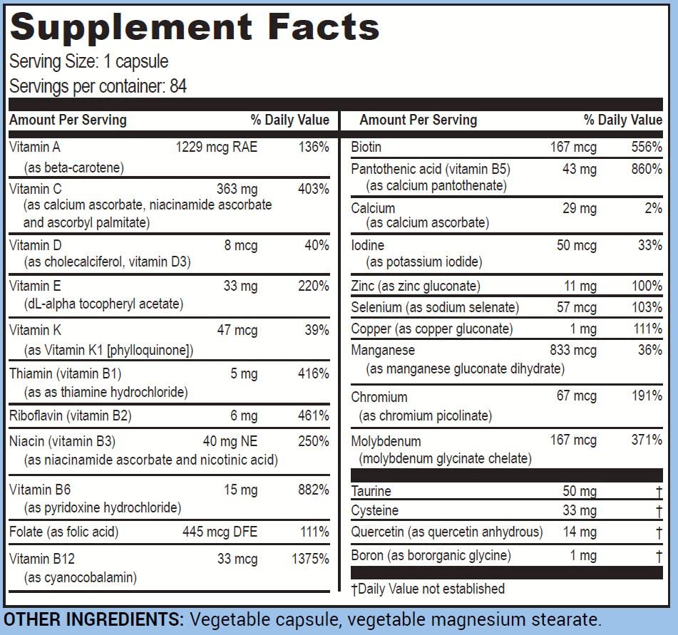 Life Enhancement One-Per-Meal Radical Shield - Multi-Antioxidant, Multivitamin and Multimineral Supplement - 84 Servings Life Enhancement Au supplements