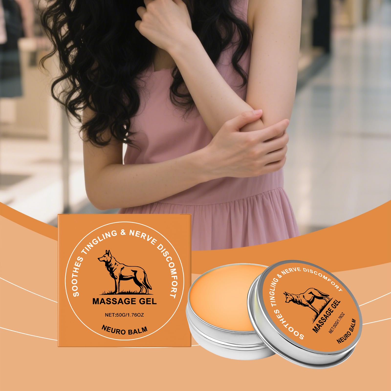 The wolf Neuro Balm, Muscle and Joint Builder Balm, Joint Activities Throughout The Body，Natural Joint Care Soothing Massage Cream，Daily Joint & Muscle Care Generic Au supplements