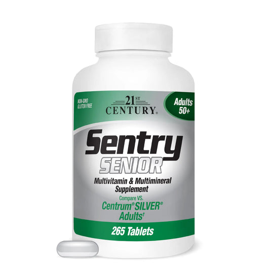 21st Century Sentry Senior Tablets, 265 Count 21st CenturyAU supplements