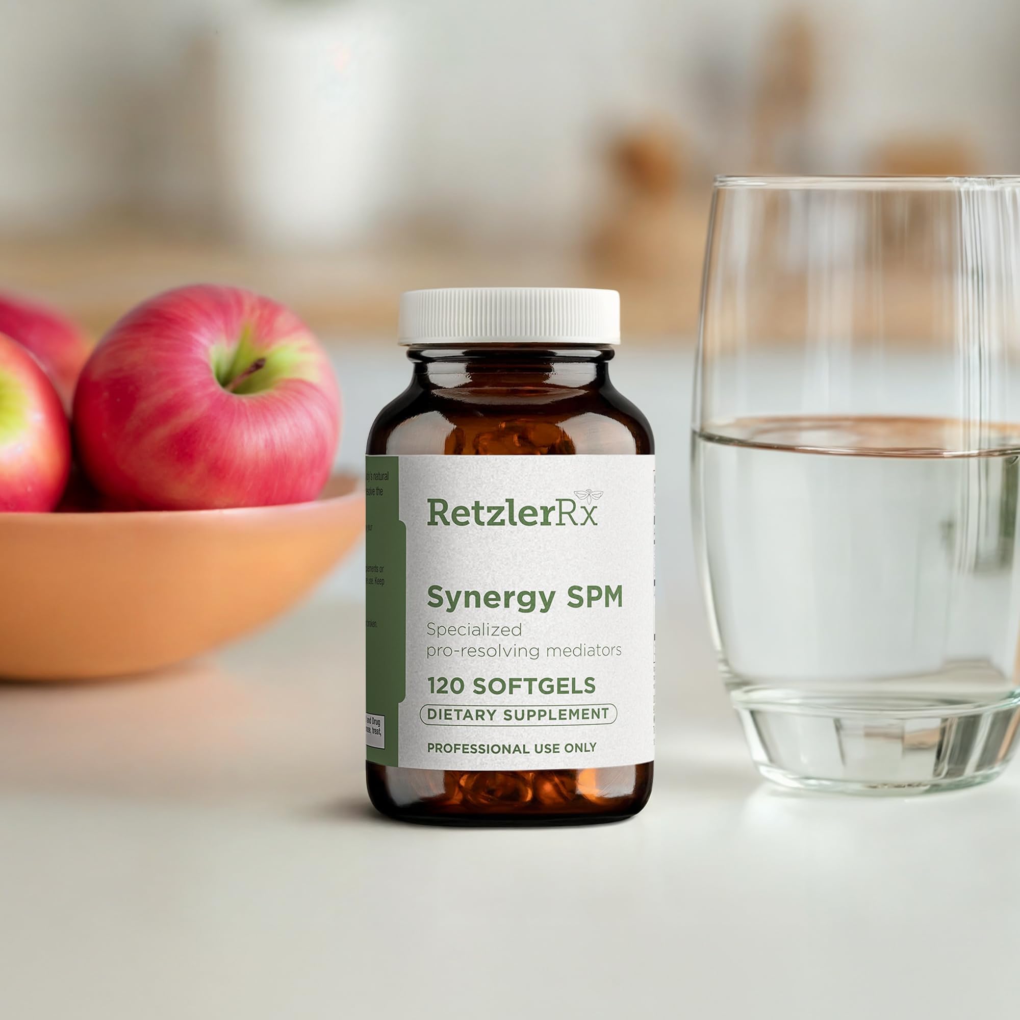 Specialized Pro Resolving Mediators - Synergy SPM by RetzlerRx® - SPM's for Joint Comfort, Tissue Health & Minor Discomfort Relief* - Non-GMO - Gluten Free - 120 Softgels HormoneSynergy Au supplements