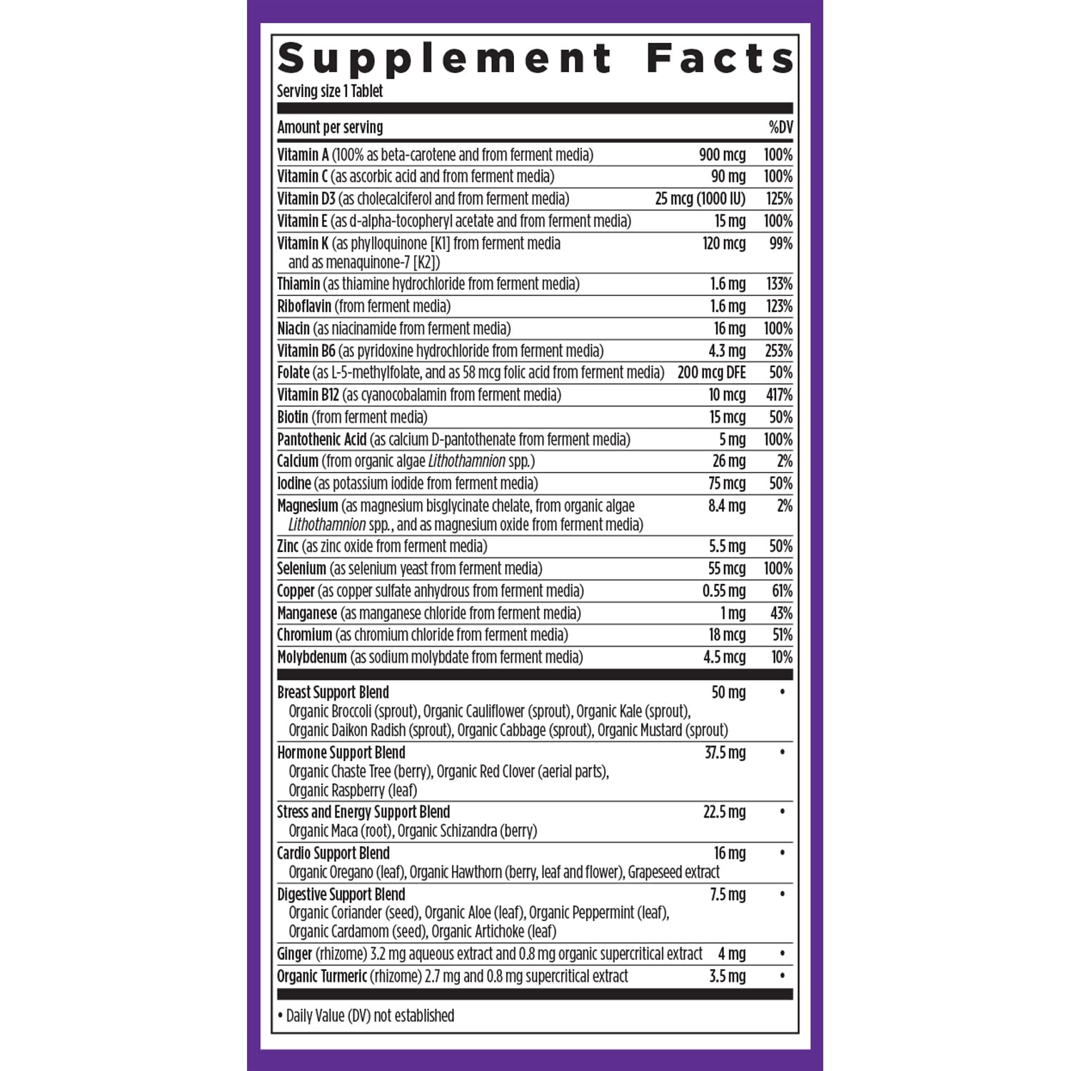 New Chapter Women's Multivitamin 40 Plus for Energy, Healthy Aging + Immune Support with 20+ Nutrients New Chapter Au supplements
