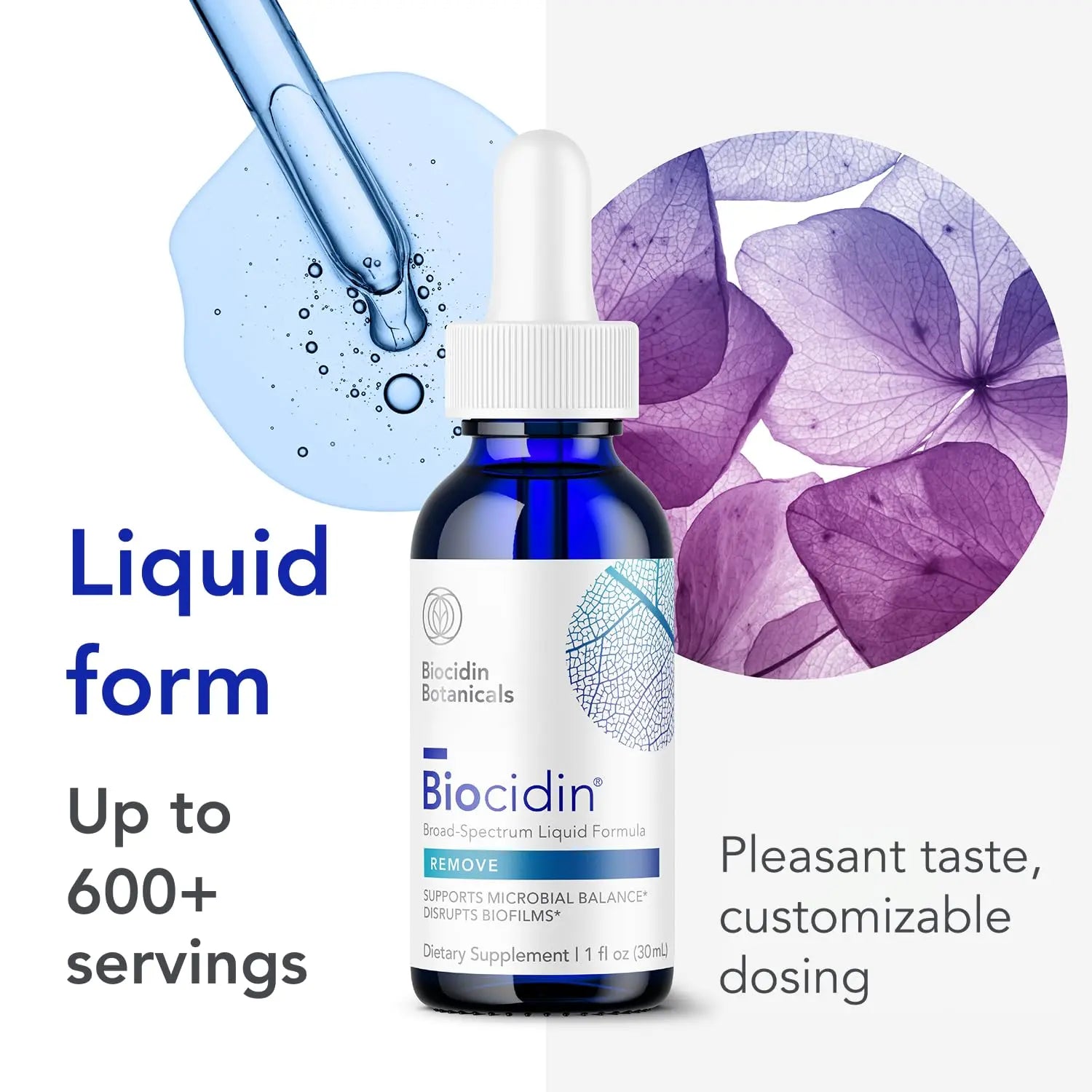 Biocidin Liquid Formula - Biofilm Buster & Broad-Spectrum Botanicals for Gut Detox Cleanse Support - Promotes Microbial Balance, Gut Health & Clearance of Unwanted Microbes (1 Oz) Bio-Botanical Research Au supplements