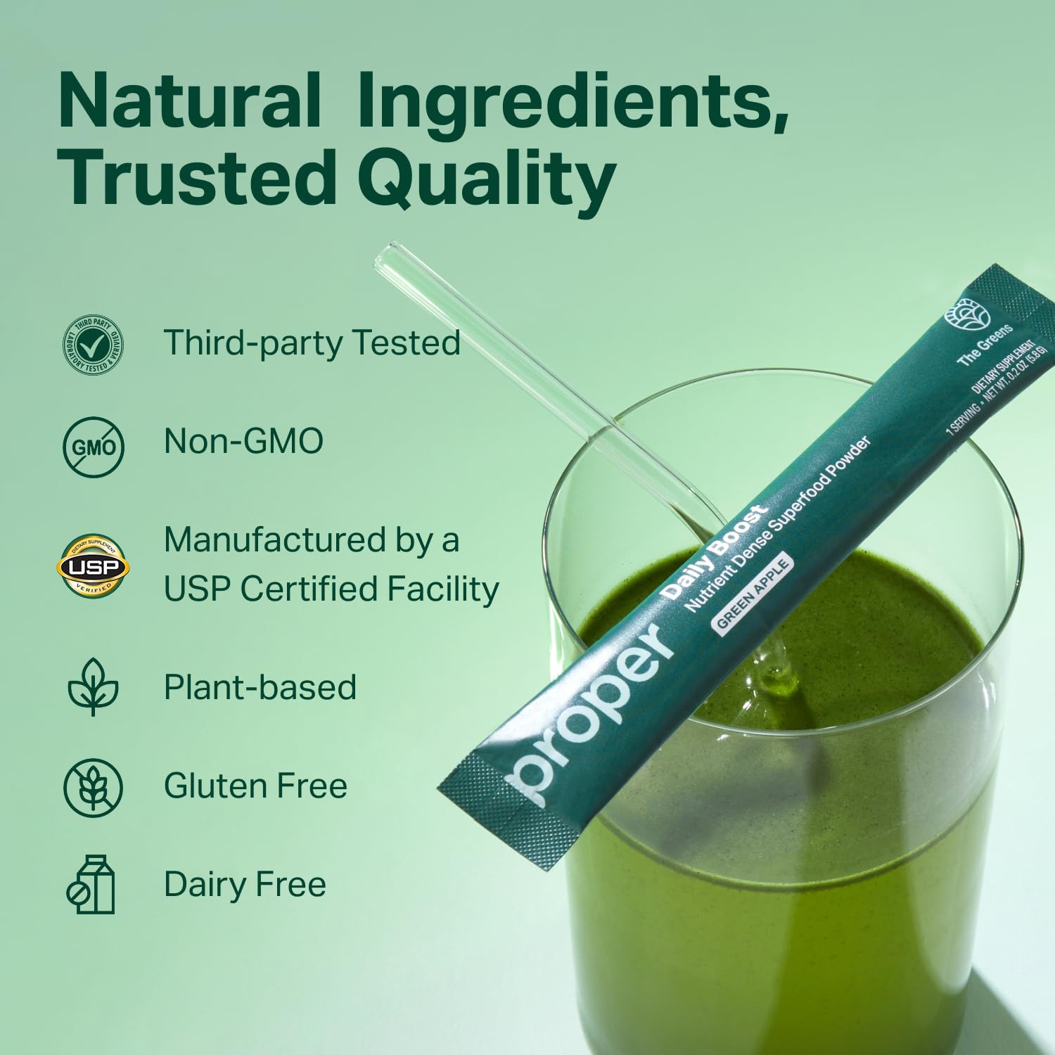 Proper The Essentials Super Foods Powder 5-Stick Variety Pack - Super Greens, Gut Health, Metabolism & Energy, Calm Magnesium Powder & Immune Support Supplement Packs Proper Au supplements