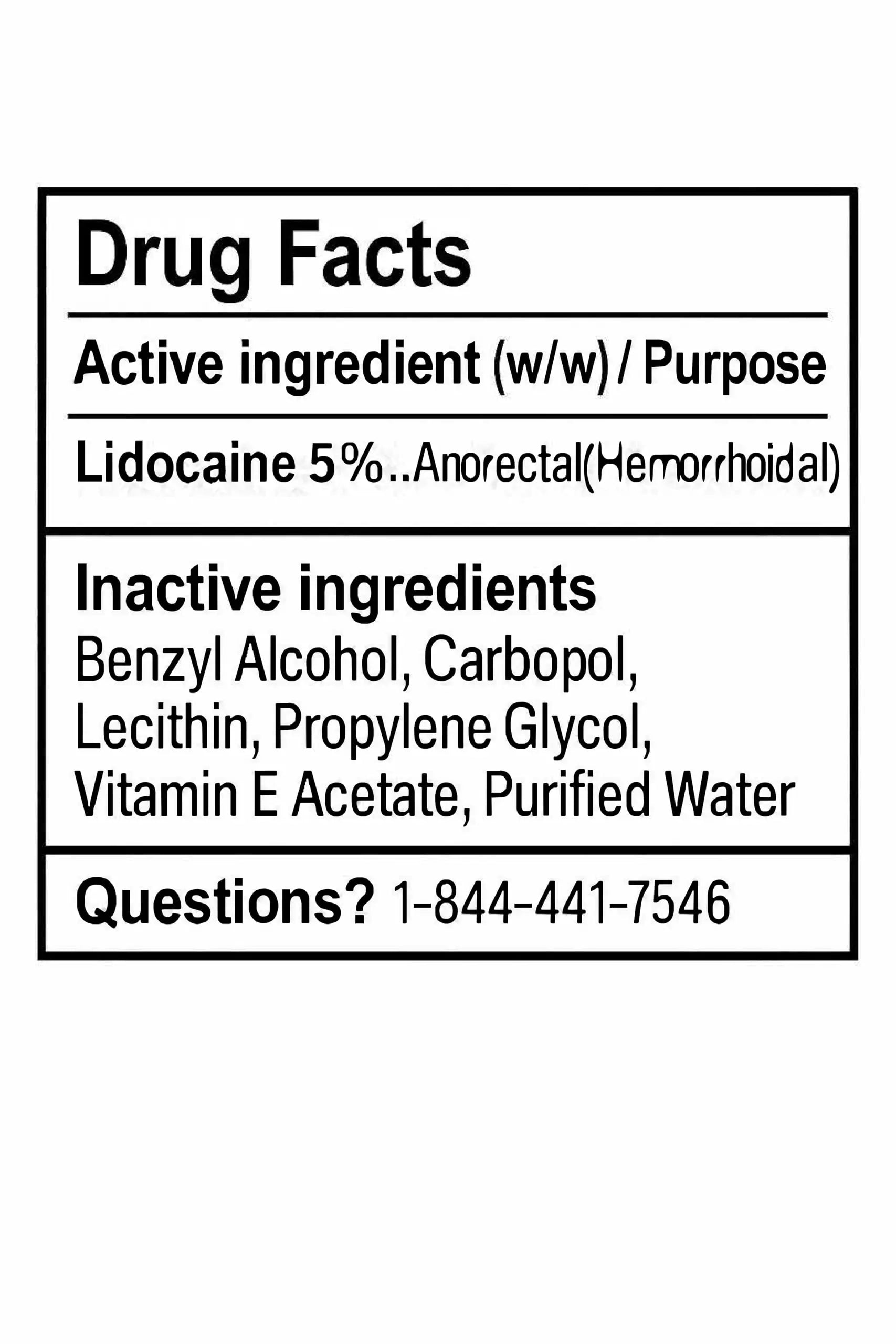 Zensa Numbing Cream 5% Lidocaine – Maximum Strength Topical Anesthetic with Vitamin E for Pain Relief from Hemorrhoids – Vegan, Cruelty-Free, Water-Based, Physiologic pH for Sensitive Skin – 30g Zensa Au supplements