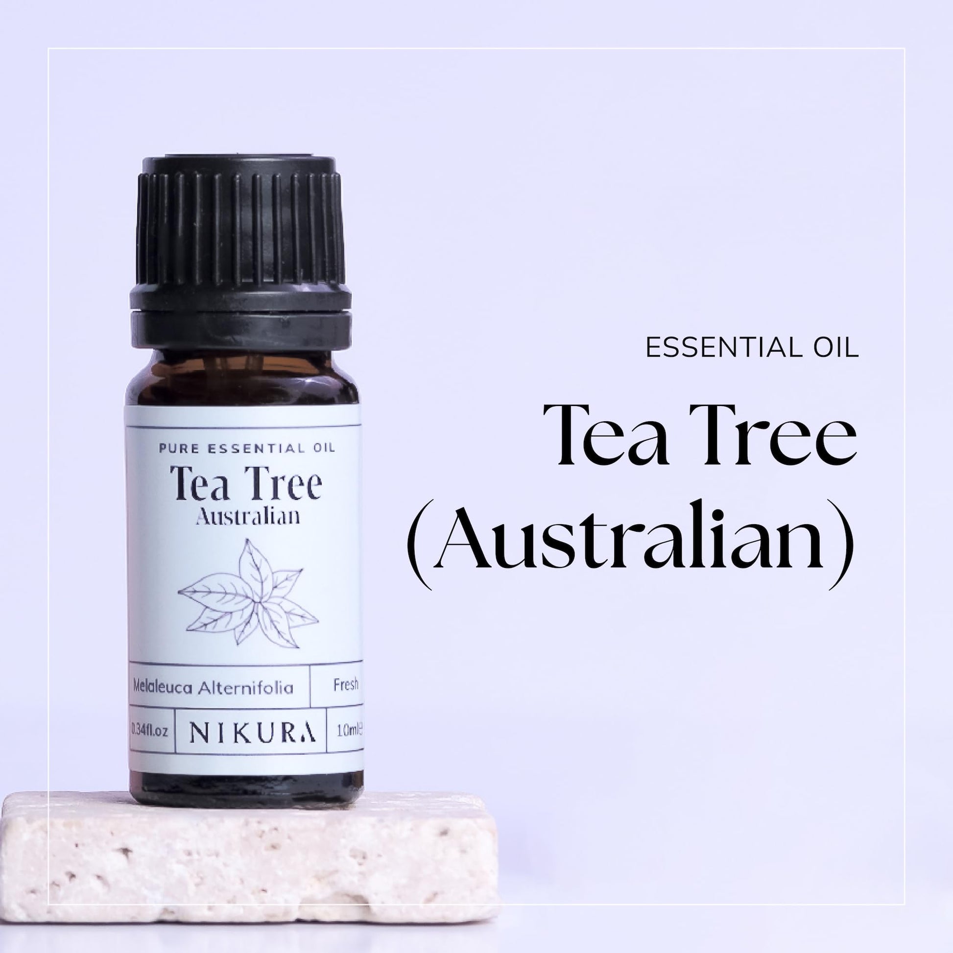 Nikura Pure Australian Tea Tree Essential Oil for Skin, Nail Fungus, Face, Hair, Acne nikura Au supplements