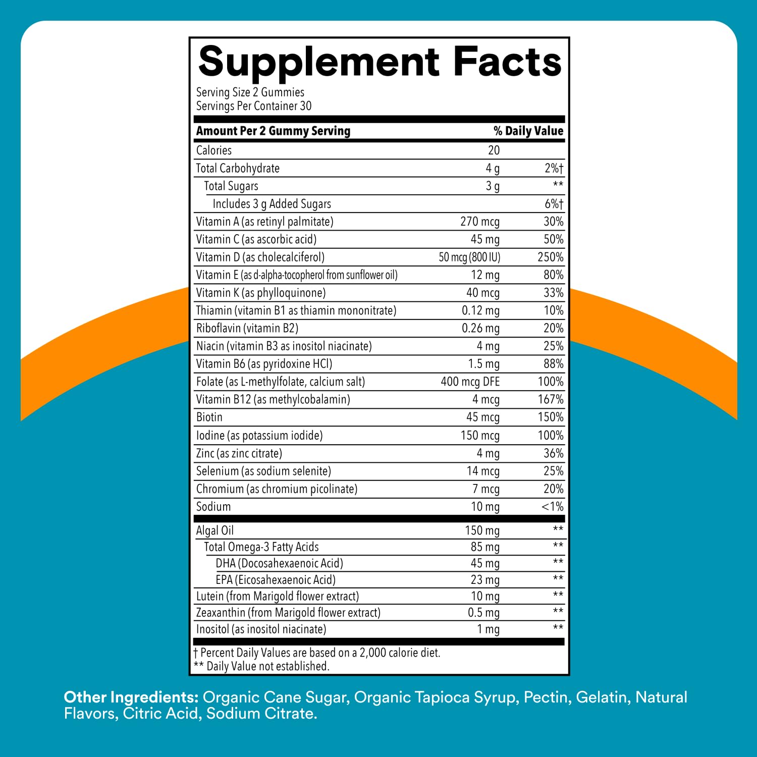 SmartyPants Teen Guy Multivitamin Gummies, Omega 3 (DHA/EPA), Vitamin D3, C, Vitamin B12, B6, A, K & Zinc, Folate, Gluten Free, Fruit Flavor, 60 Count (30 Day Supply) SmartyPants Au supplements