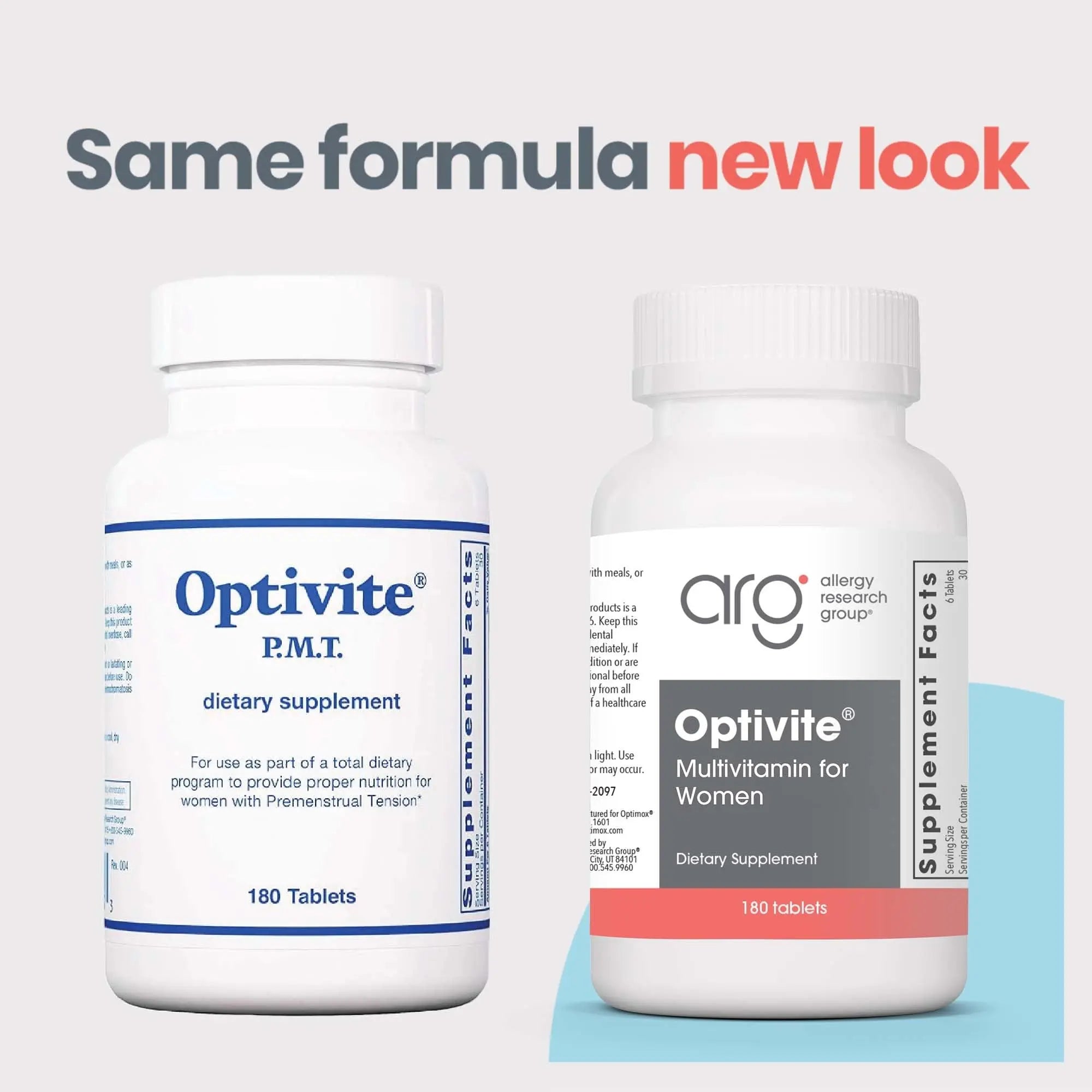 Optimox Optivite - PMS Support Supplement for Women, Period Multivitamin for Hormone Balance with Vitamin B6 & Iron, Hormone Support Vitamin - 180 Tablets Optimox Au supplements