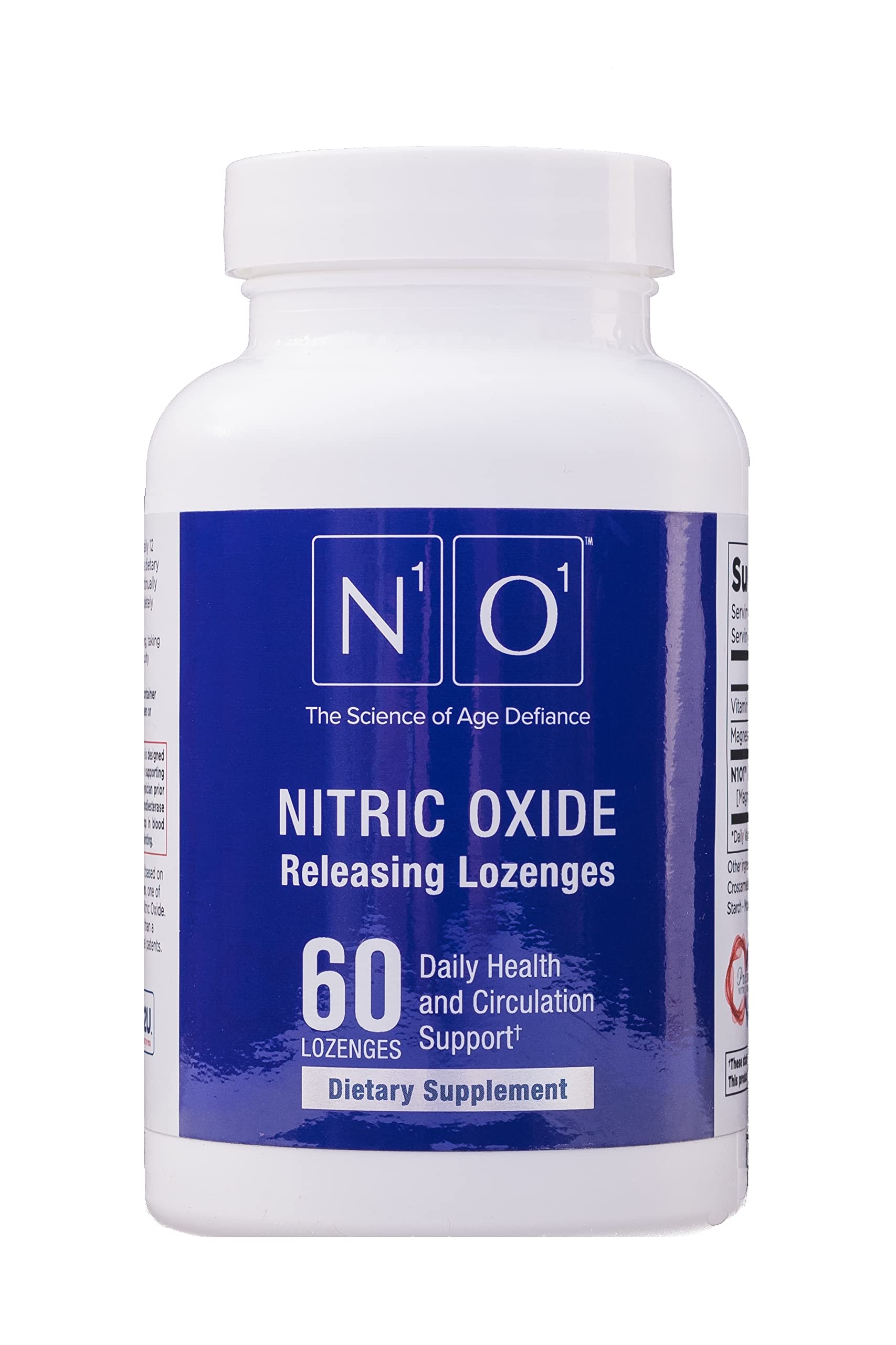 N1O1 Nitric Oxide Lozenges for Heart Health Support - Dietary Supplement N1 O1 NITRIC OXIDE ACTIVATING SERUM Au supplements