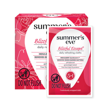 Summer's Eve Blissful Escape Daily Refreshing Feminine Wipes, Removes Summer's Eve Au supplements