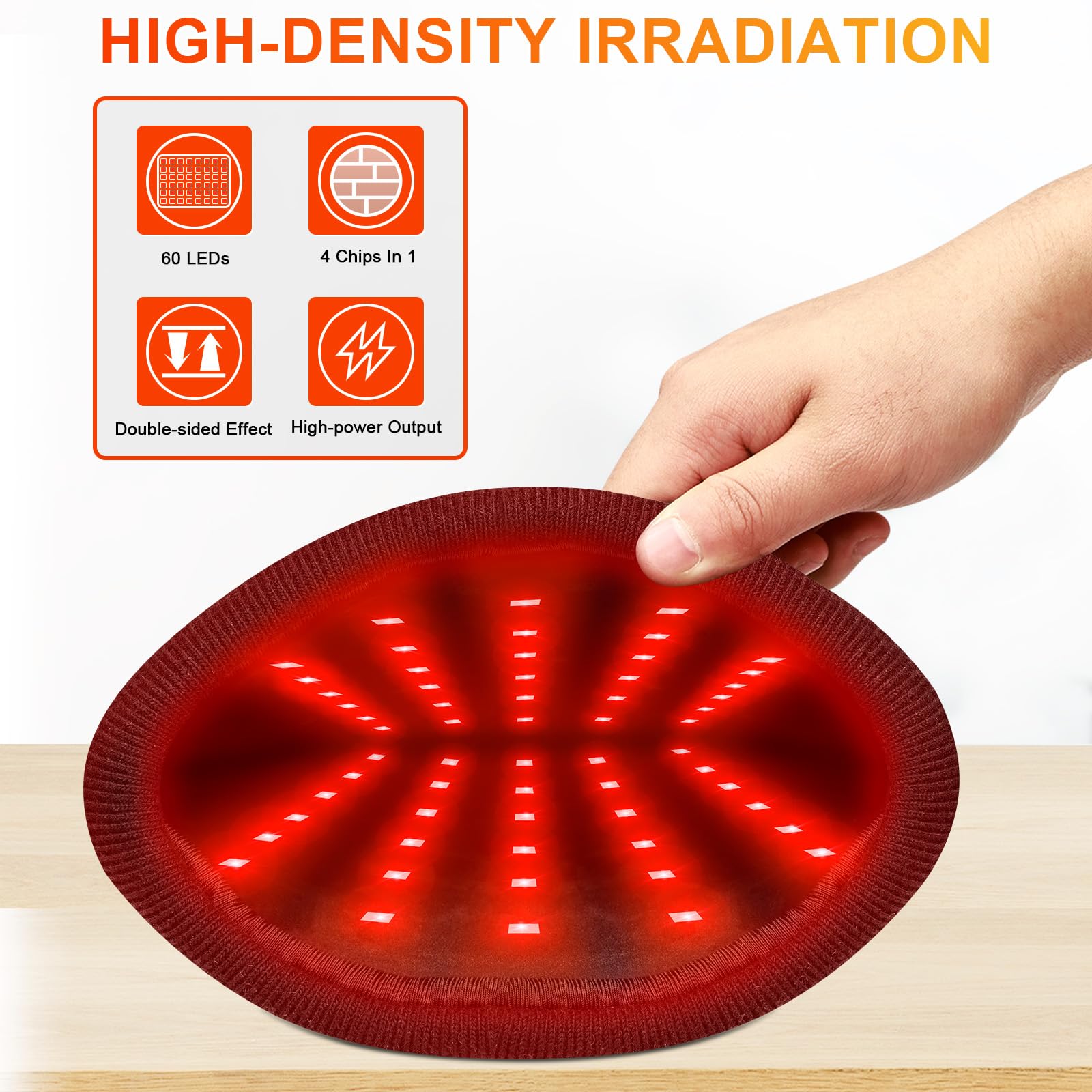 UTK Red Light Therapy Glove for Hands, Double-Sided Infrared Light Therapy Device for Finger UTK Au supplements