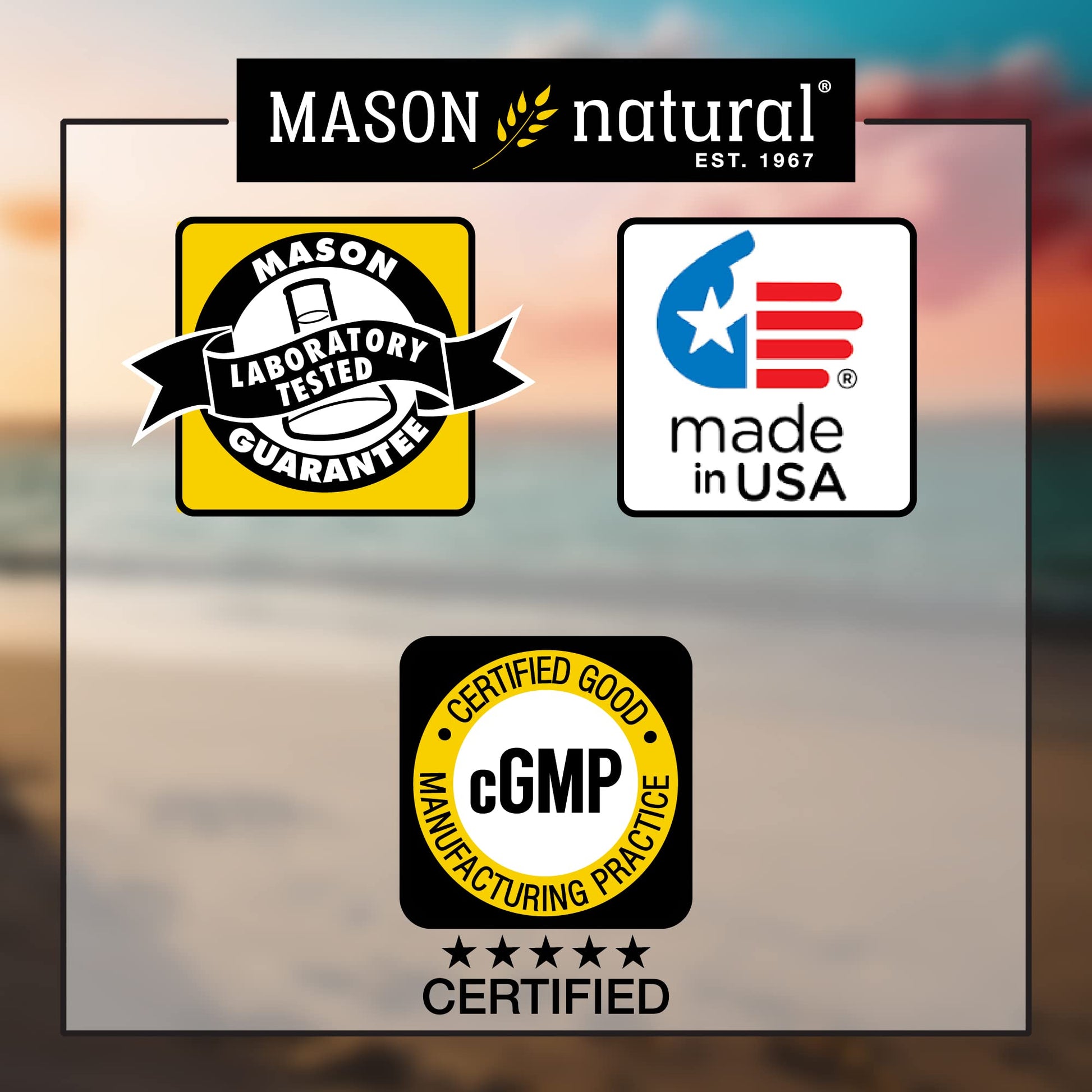 MASON NATURAL Garcinia Cambogia 500 mg HCA with Calcium and Chromium MASON NATURAL Au supplements