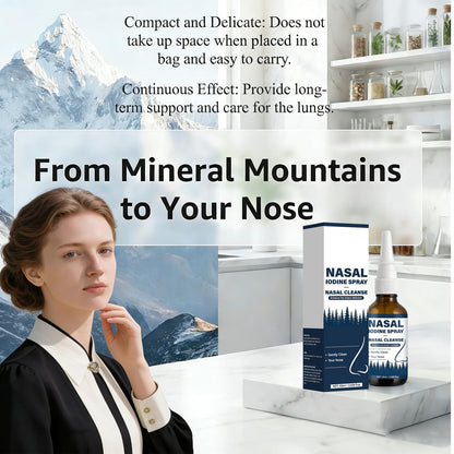 VIPUDA Nutramd Iodine Nasal Spray, Cleanses & Refreshes Your Nasal Passages, Iodine & Fulvic Acid Blend, 100% Natural Mineral Formula – 60 ml/2.029 fl.oz (1pc) VIPUDAAu supplements
