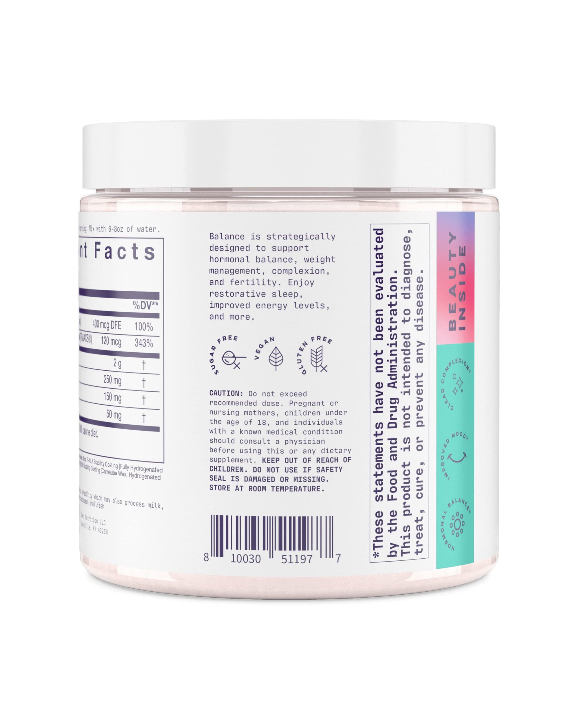 Alani Nu Balance Powder Hawaiian Shaved ICE | Supplement for Women | Hormonal Supp Alani Nu Au supplements