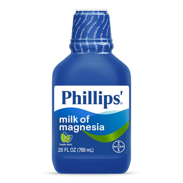 Phillips' Fresh Mint Milk of Magnesia Liquid,26 Fl Oz (Pack of 2) Phillips' Au supplements