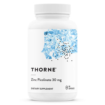 Thorne Zinc Picolinate 30 mg - Well-Absorbed Zinc Supplement for Growth and Immune THORNE Au supplements
