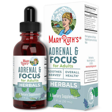 MaryRuth Organics Nootropic Focus Supplement for Adults | USDA Organic | Ginkgo Biloba MaryRuth Organics Au supplements