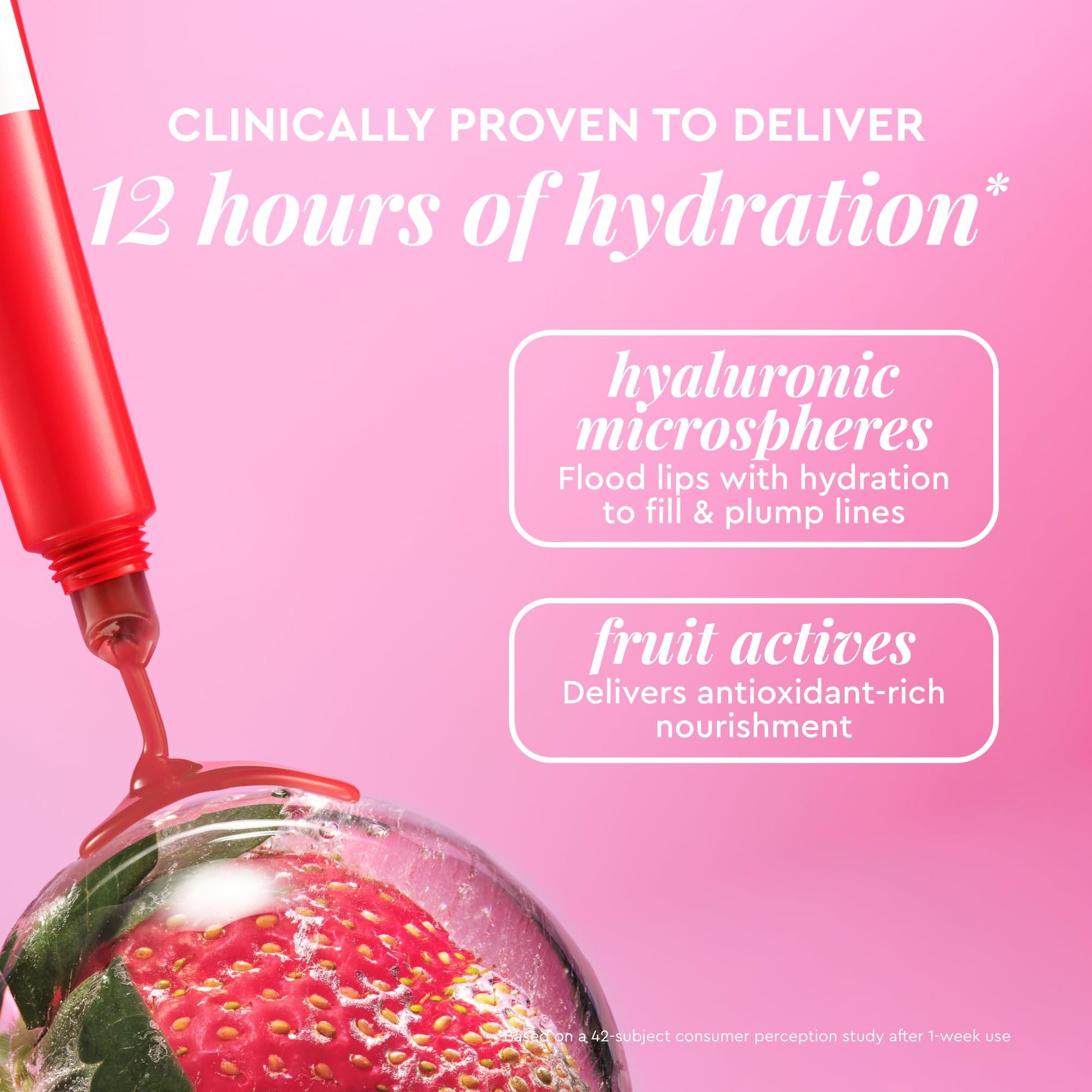 Glow Recipe Glass Balm Lip Treatment - 12Hr Hydrating Lip Balm & Moisturizer with Hyaluronic Acid to Smooth, Plump & Protect from Dryness - Sheer Pinky Red Tint, Strawberry Bingsoo (15 ml) Glow Recipe Au supplements