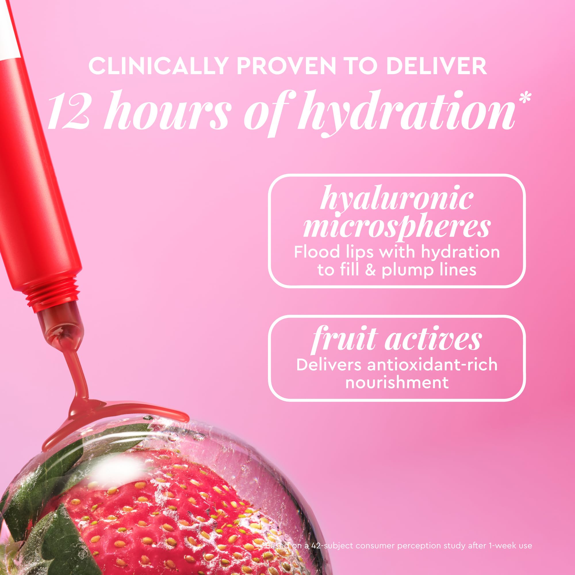Glow Recipe Glass Balm Lip Treatment - 12Hr Hydrating Lip Balm & Moisturizer with Hyaluronic Acid to Smooth, Plump & Protect from Dryness - Sheer Pinky Red Tint, Strawberry Bingsoo (15 ml) Glow Recipe Au supplements