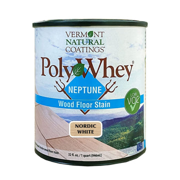 Vermont Natural Coatings PolyWhey Neptune Wood Floor Stain - Nordic White - Quart Vermont Natural Coatings Au supplements