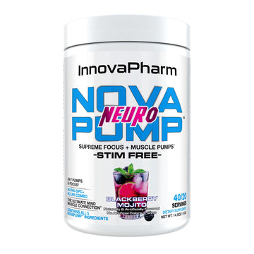 InnovaPharm NOVAPUMP Neuro (BlackBerry Mojito) Powder - 14.5 Ounces InnovaPharm Au supplements