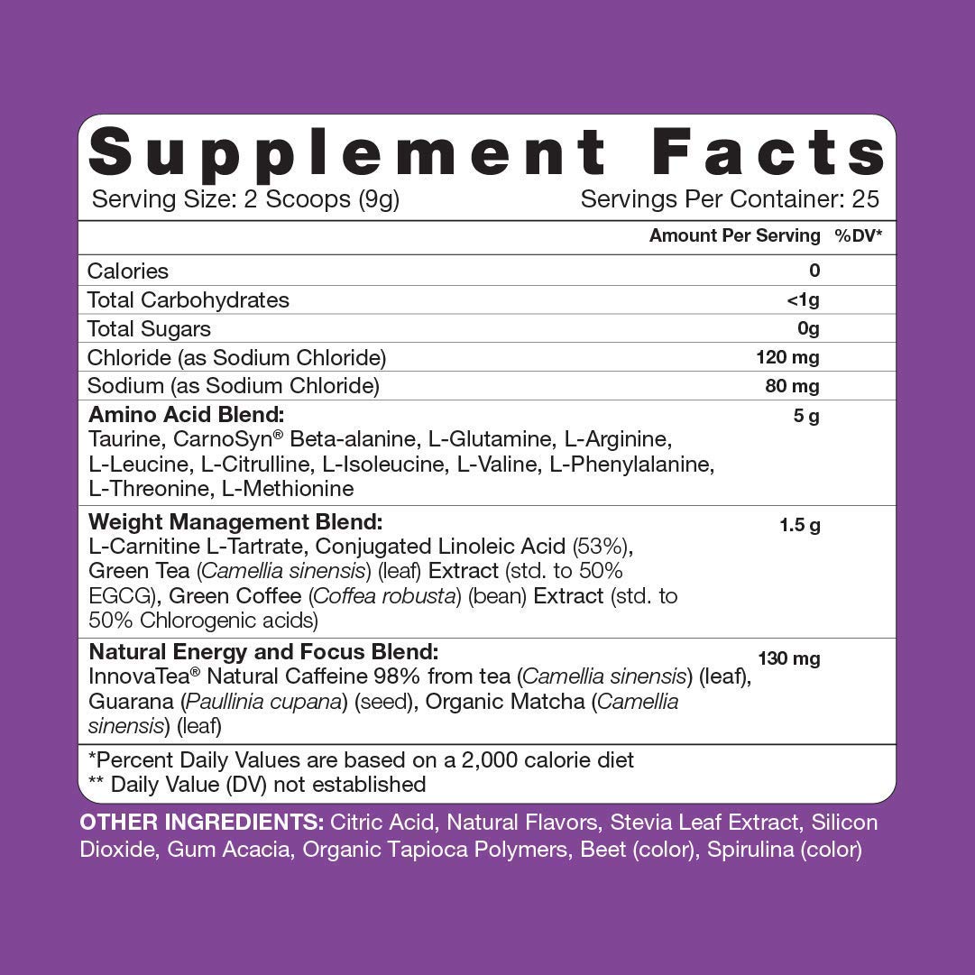 RSP NUTRITION Vegan AminoLean Pre Workout Energy (Acai 25 Servings) with AminoLean RSP NUTRITION Au supplements