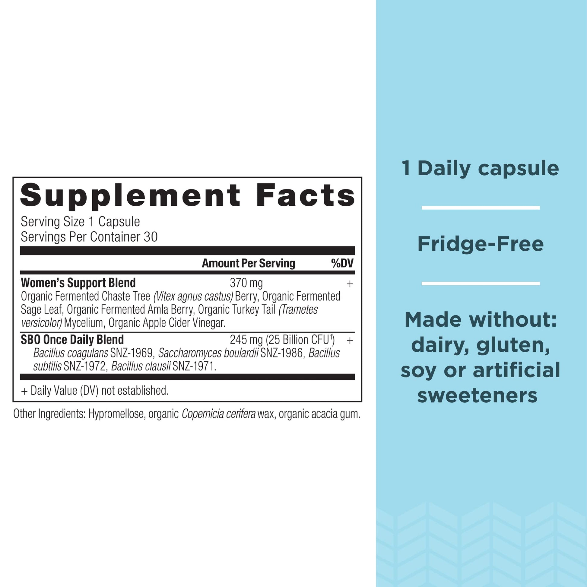 Ancient Nutrition Probiotics for Women, Once Daily Women's Probiotics 30ct, Digestive Support Ancient Nutrition Au supplements