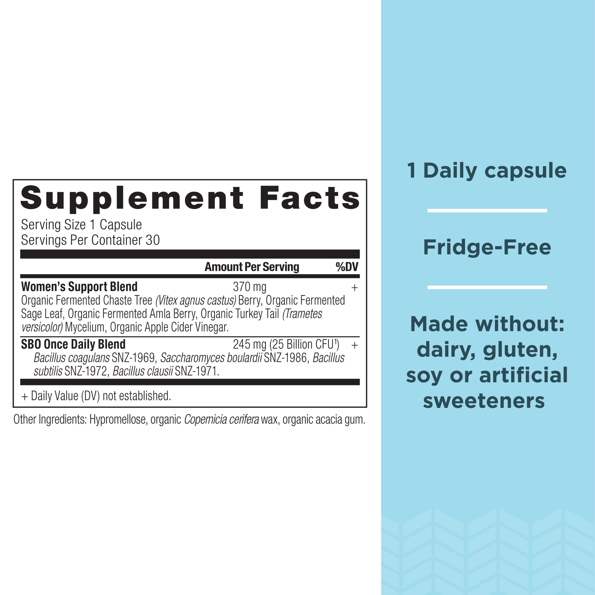 Ancient Nutrition Probiotics for Women, Once Daily Women's Probiotics 30ct, Digestive Support Ancient Nutrition Au supplements