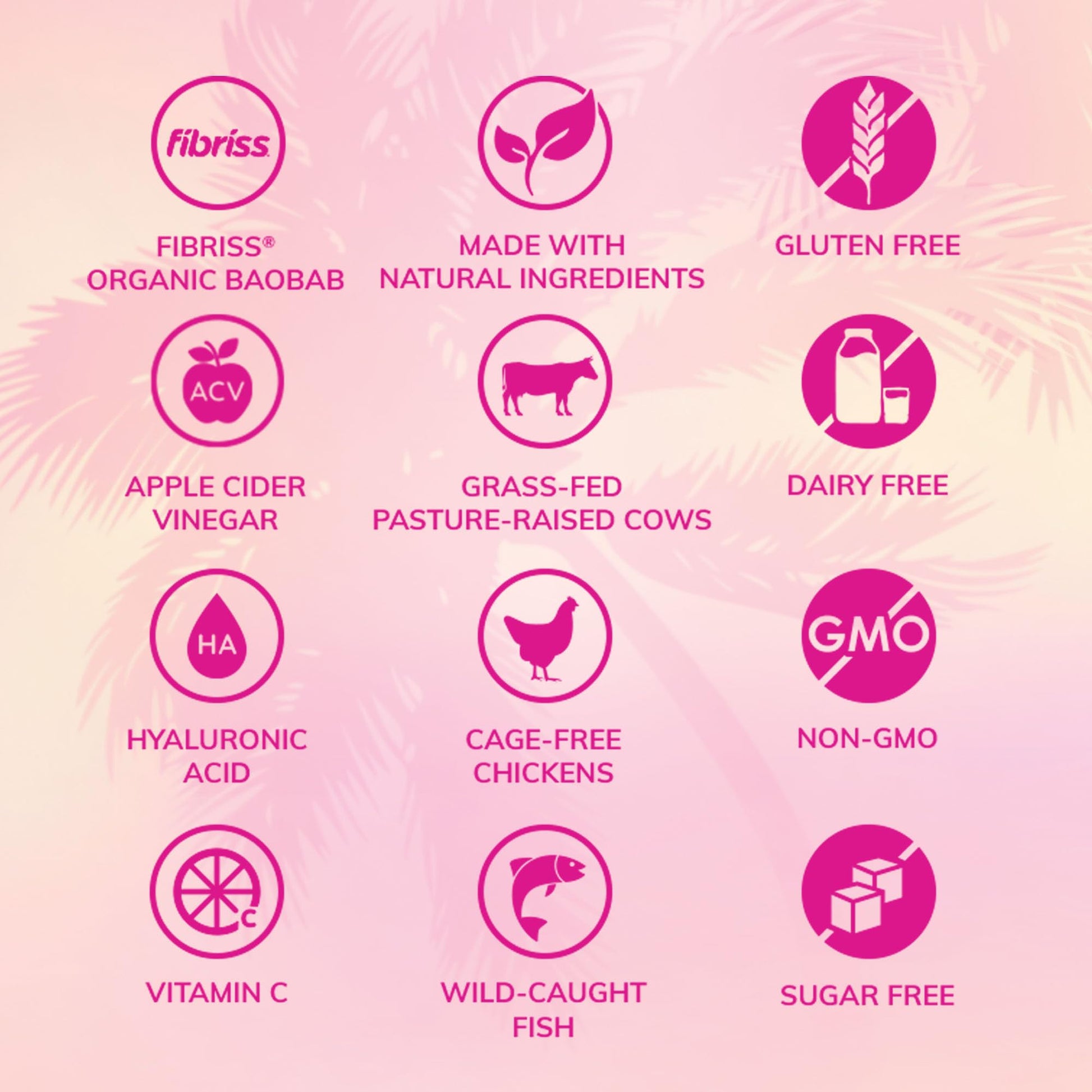 SkinnyFit Super Youth Tropical Punch Multi-Collagen Peptides + Probiotics, Baobab Fiber SkinnyFit Au supplements